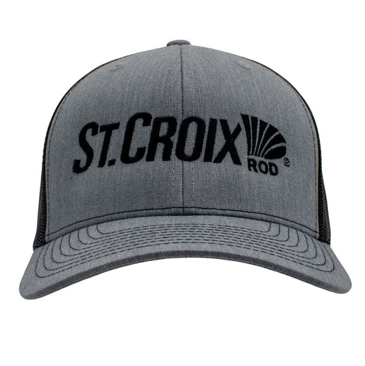 St. Croix Richardson Heather Grey/Black Trucker Hat